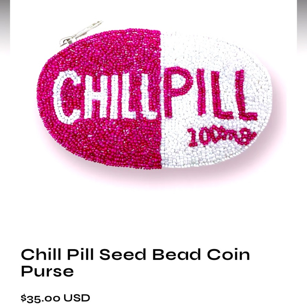 Chill Pill 100mg coin purse